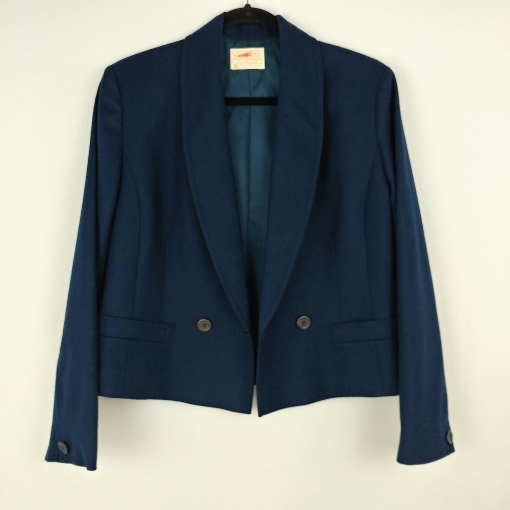 Navy Blue Pendleton Blazer